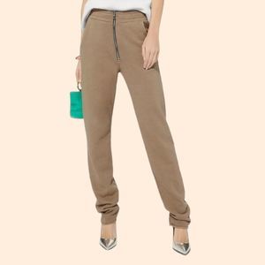 Cotton Citizen Brown Track Pants Relaxed Fit
